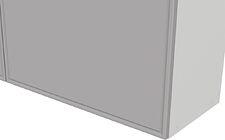 Готовая кухня Mio Tesoro Адель 2.0м (белый/нео/черный)