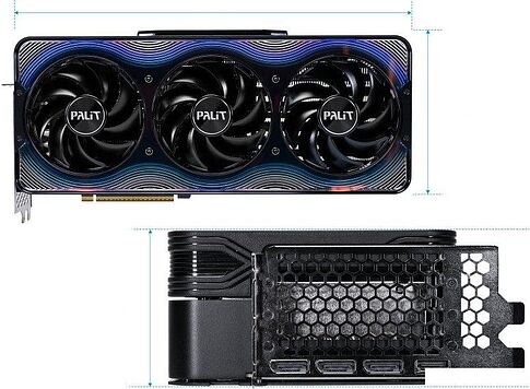 Видеокарта Palit GeForce RTX 5070 Ti GameRock NE7507T019T2-GB2030G