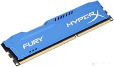Оперативная память HyperX Fury Blue 8GB DDR3 PC3-12800 HX316C10F/8 Оперативная память HyperX Fury Blue 8GB DDR3 PC3-12800 HX316C10F/8