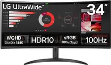 Монитор LG UltraWide 34WR50QK-B