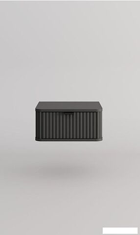 Тумба Arvento Rondo навесная 1S 42.6 см (графит/дарк грей)