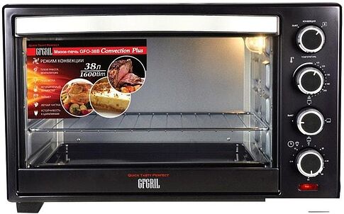 Мини-печь GFgril GFO-38B Convection Plus
