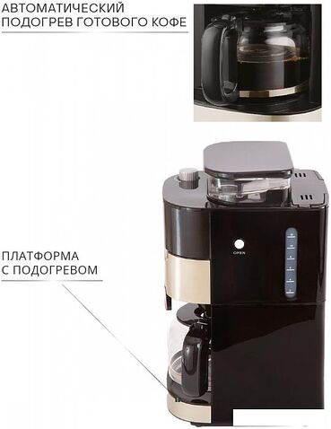 Капельная кофеварка Pioneer CM060D (черный)