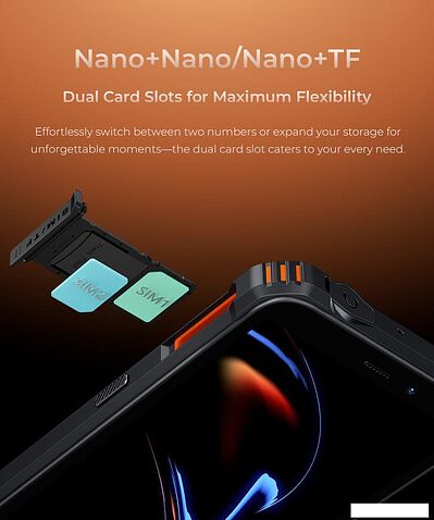 Телефон Oukitel G3 4GB/64GB (черный)