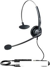 Наушники с микрофоном Yealink YHS33 (3.5 мм, USB)