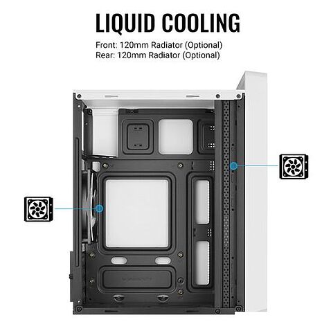 Корпус AeroCool CS-109-S-WT-v1