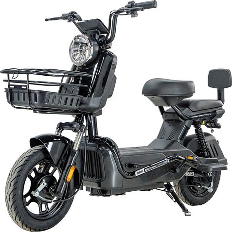 Электроскутер ZeuS Aurora (черный)