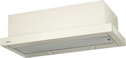 Кухонная вытяжка Akpo Light eco glass twin 60 WK-7 (бежевый)