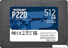 SSD Patriot P220 512GB P220S512G25