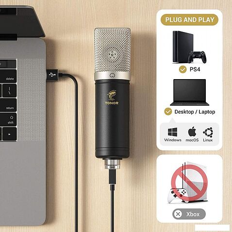 Проводной микрофон Tonor TC-2030