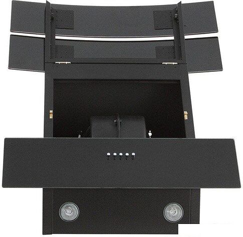 Кухонная вытяжка Krona Inga 600 black push button [00018184]