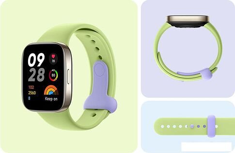 Умные часы Xiaomi Redmi Watch 3 (слоновая кость, международная версия)