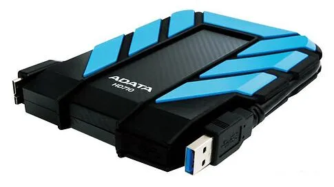 Внешний накопитель A-Data DashDrive Durable HD710 1TB Blue (AHD710-1TU3-CBL)