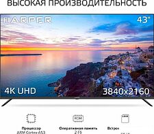 Телевизор Harper 43U770TS