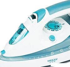 Утюг Delta Lux DL-710 (белый/голубой) Утюг Delta Lux DL-710 (белый/голубой)