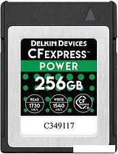 Карта памяти Delkin Devices Power CFexpress DCFX1-256 256GB Карта памяти Delkin Devices Power CFexpress DCFX1-256 256GB