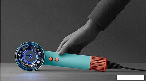 Фен Dyson HD16 Supersonic Nural 599009-01 (с переходником на евровилку, яшмовая слива)