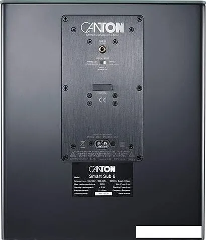 Беспроводной сабвуфер Canton Smart SUB 8 (черный)