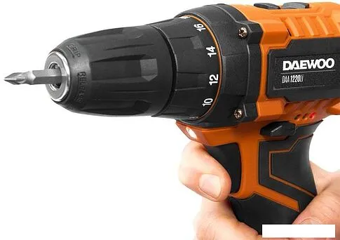 Дрель-шуруповерт Daewoo Power DAA 1220Li (с 2-мя АКБ)
