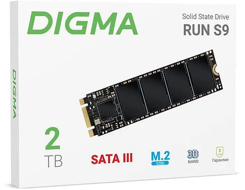 SSD Digma Run S9 2TB DGSR1002TS93T