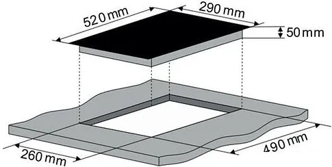 Варочная панель Konigin Draco C302 TBK