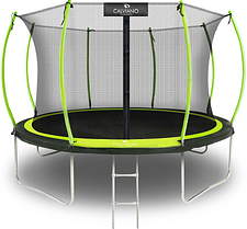 Батут Calviano Inside Master Green 374 см - 12ft (внутренняя сетка, с лестницей)