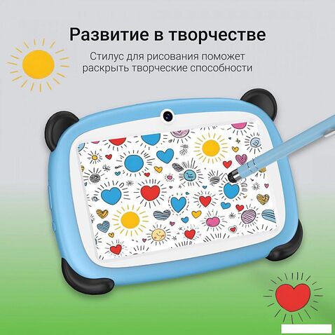 Детский планшет Digma Kids A7 2GB/32GB (синий)