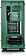 Корпус Thermaltake Core P6 Tempered Glass Racing Green CA-1V2-00MCWN-00
