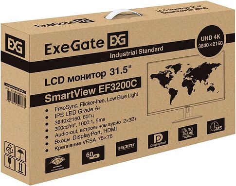 Монитор ExeGate SmartView EF3200C EX299469RUS