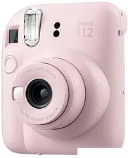 Фотоаппарат Fujifilm Instax Mini 12 (розовый) + пурпурный чехол Sundays с ремнем Фотоаппарат Fujifilm Instax Mini 12 (розовый) + пурпурный чехол Sundays с ремнем