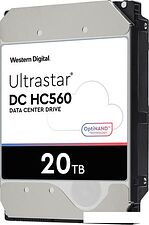 Жесткий диск WD Ultrastar DC HC560 Base SE 20TB WUH722020ALE6L4 Жесткий диск WD Ultrastar DC HC560 Base SE 20TB WUH722020ALE6L4