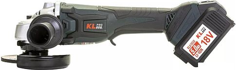 Угловая шлифмашина KLPRO KLAT18B-50 (с 2-мя АКБ, сумка)