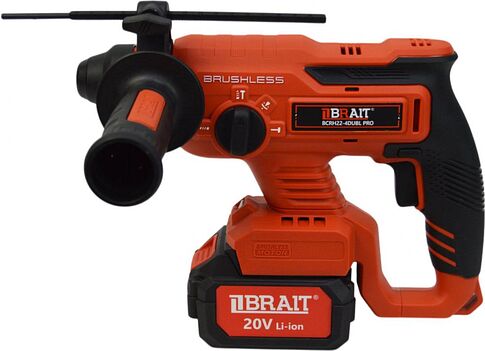Перфоратор Brait BCRH22-4DUBL PRO (с 2-мя АКБ, кейс)