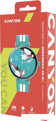 Умные часы Canyon Semifreddo SW-61 (мятный)