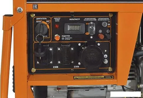 Дизельный генератор Carver PPG-7000DE