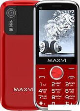 Кнопочный телефон Maxvi P30 (красный) Кнопочный телефон Maxvi P30 (красный)