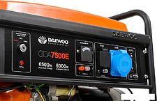 Бензиновый генератор Daewoo Power GDA 7500E