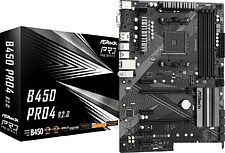 Материнская плата ASRock B450 Pro4 R2.0 Материнская плата ASRock B450 Pro4 R2.0