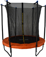 Батут GoUP Elite 6FT (с сеткой, оранжевый)