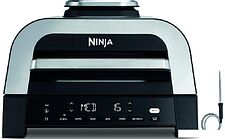 Аэрогриль (аэрофритюрница) Ninja 6-w-1 MAX Grill & Air Fryer DG551EU