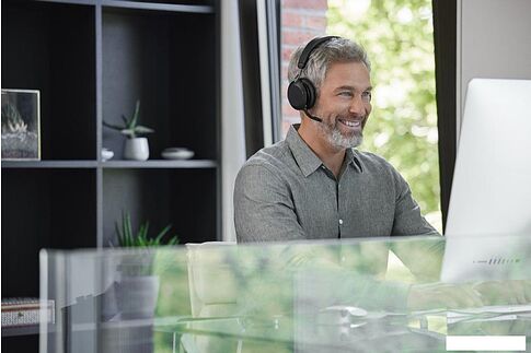 Офисная гарнитура Jabra Evolve2 75 MS Stereo USB-C (черный)