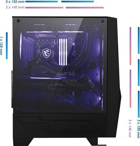 Корпус MSI MAG Forge 101M