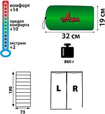 Спальный мешок Totem Woodcock [TTS-001.12]