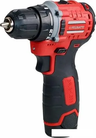 Дрель-шуруповерт Felisatti ДА-12В 191.5.2.00 (с 2-мя АКБ, кейс)