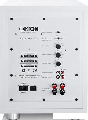 Проводной сабвуфер Canton Power Sub 8 (белый)