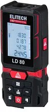 Лазерный дальномер ELITECH LD 80 Лазерный дальномер ELITECH LD 80