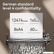 Шредер Deli ET098