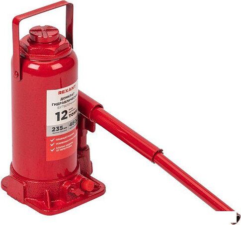 Бутылочный домкрат Rexant 80-0614 12т