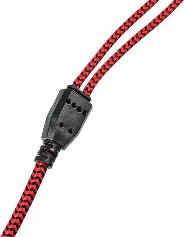 Наушники с микрофоном Oklick HS-G300 Armageddon (черный/красный)