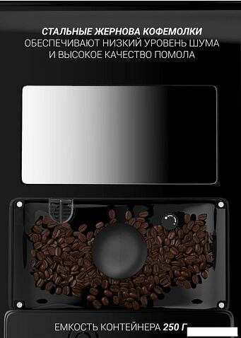 Эспрессо кофемашина Polaris PACM 2065AC (черный/серебристый)